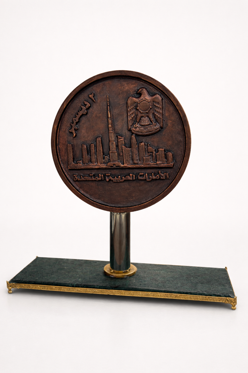 ONE OF ONE — HAND-FORGED COPPER HERITAGE MEDALLION